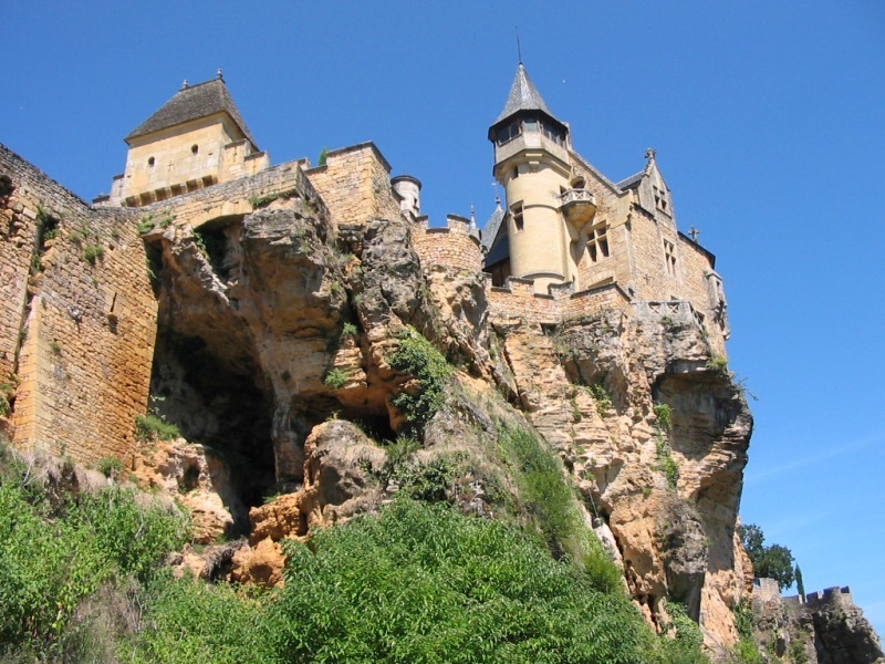 Château de Montfort, dans la commune de Vitrac
