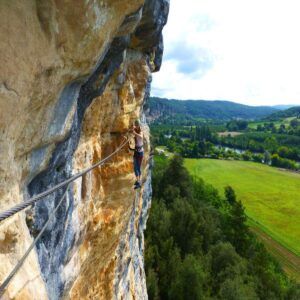 Via Ferrata des jardins de Marqueyssac